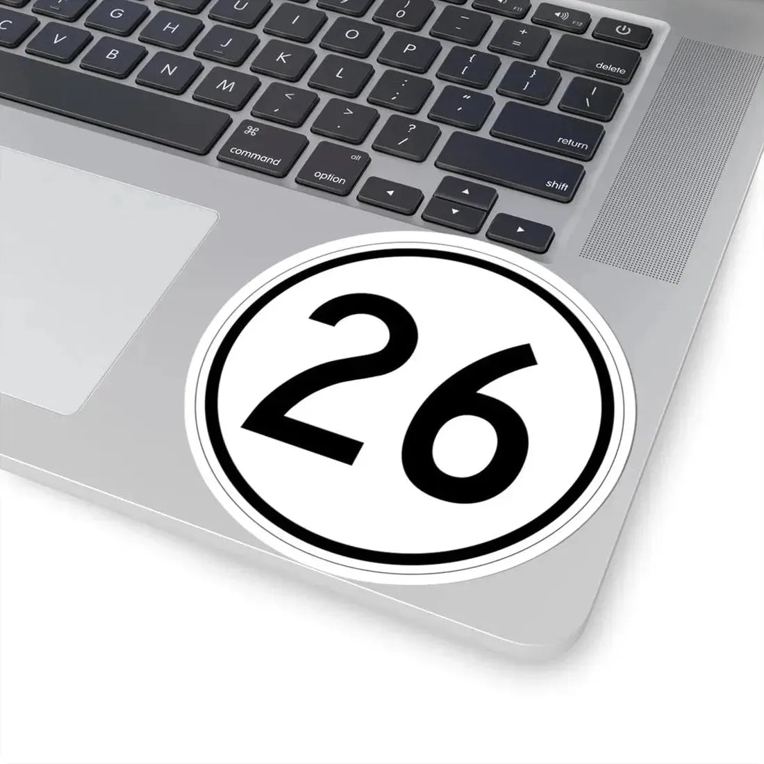 Iowa 26 1950 (Iowa) (Road Sign) STICKER Vinyl Kiss-Cut Decal - The Sticker Space