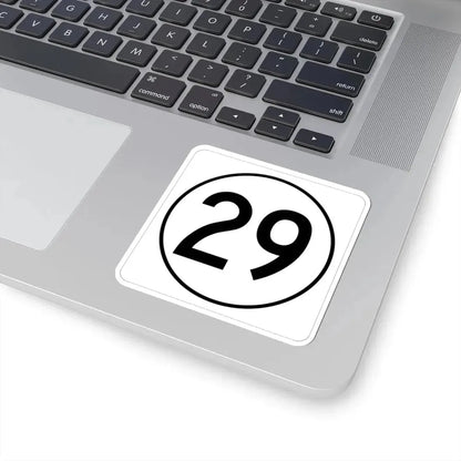 Iowa 29 1948 (Iowa) (Road Sign) STICKER Vinyl Kiss-Cut Decal - The Sticker Space