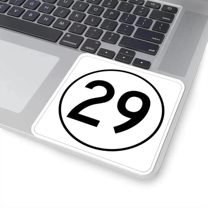 Iowa 29 1948 (Iowa) (Road Sign) STICKER Vinyl Kiss-Cut Decal - The Sticker Space