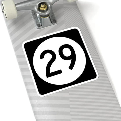 Iowa 29 (Iowa) (Road Sign) STICKER Vinyl Kiss-Cut Decal - The Sticker Space