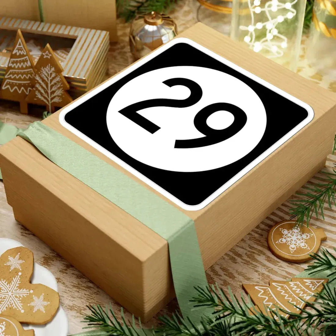 Iowa 29 (Iowa) (Road Sign) STICKER Vinyl Kiss-Cut Decal - The Sticker Space