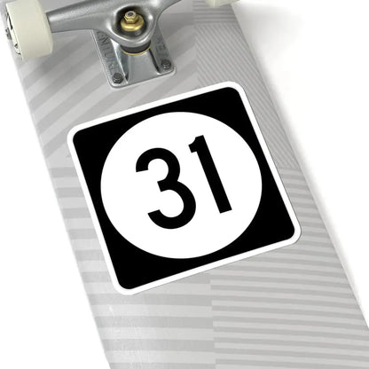 Iowa 31 (Iowa) (Road Sign) STICKER Vinyl Kiss-Cut Decal - The Sticker Space