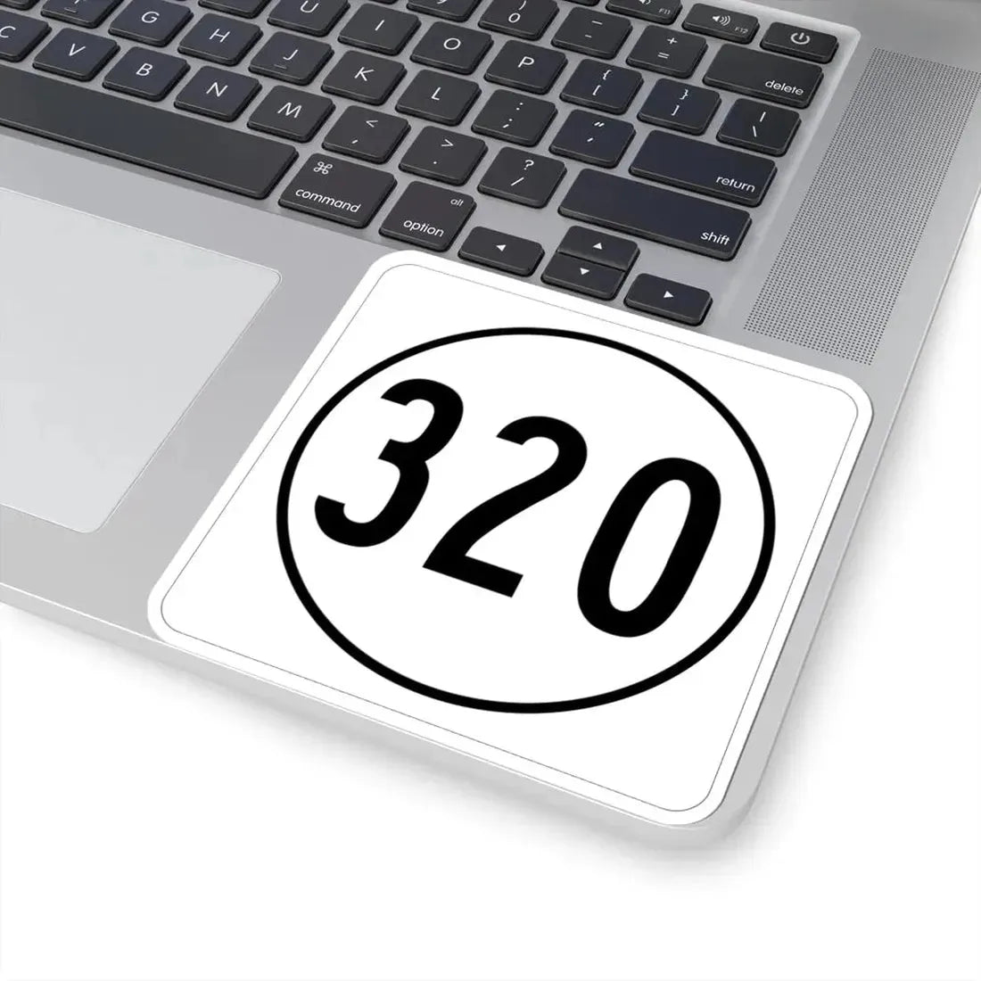 Iowa 320 1948 (Iowa) (Road Sign) STICKER Vinyl Kiss-Cut Decal - The Sticker Space