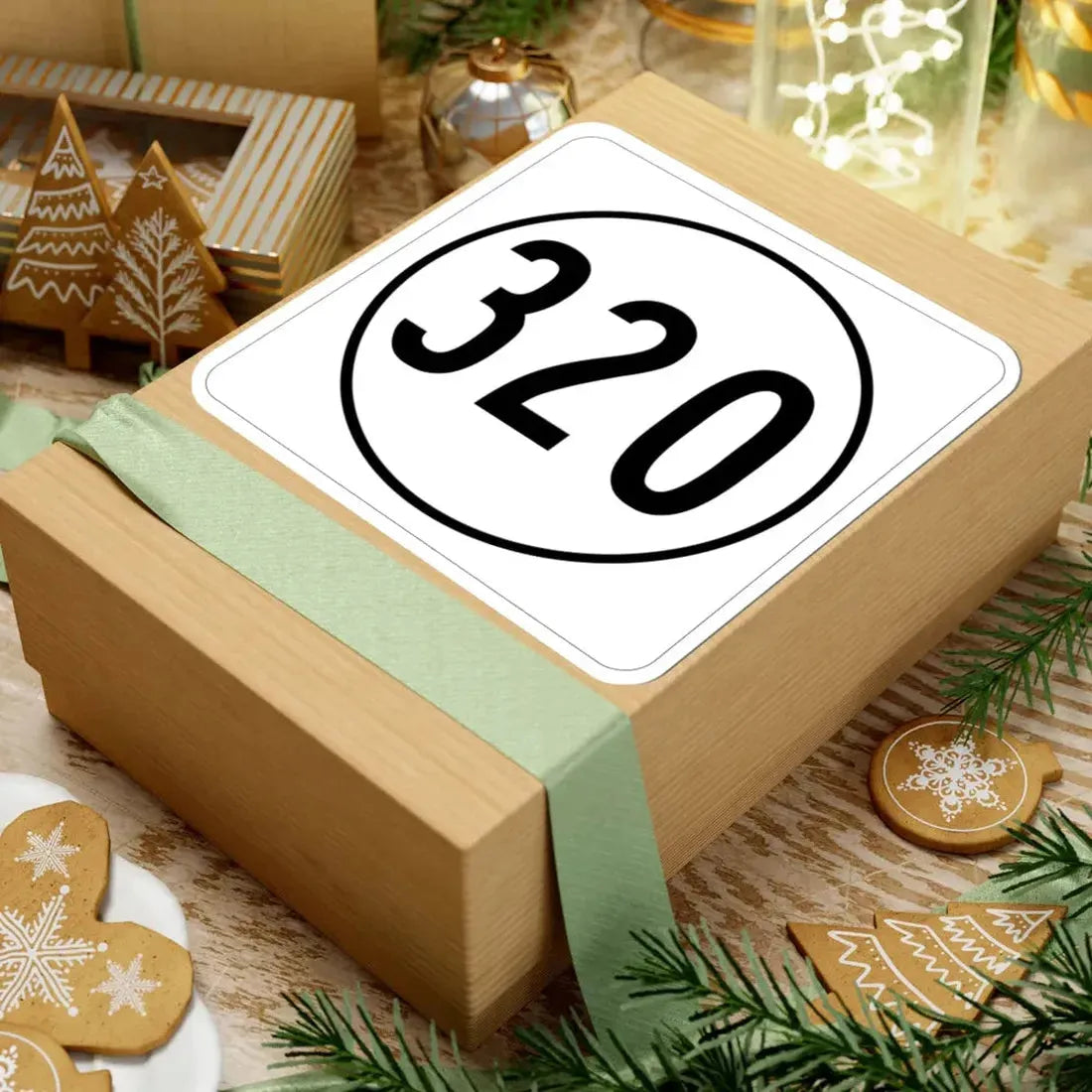 Iowa 320 1948 (Iowa) (Road Sign) STICKER Vinyl Kiss-Cut Decal - The Sticker Space