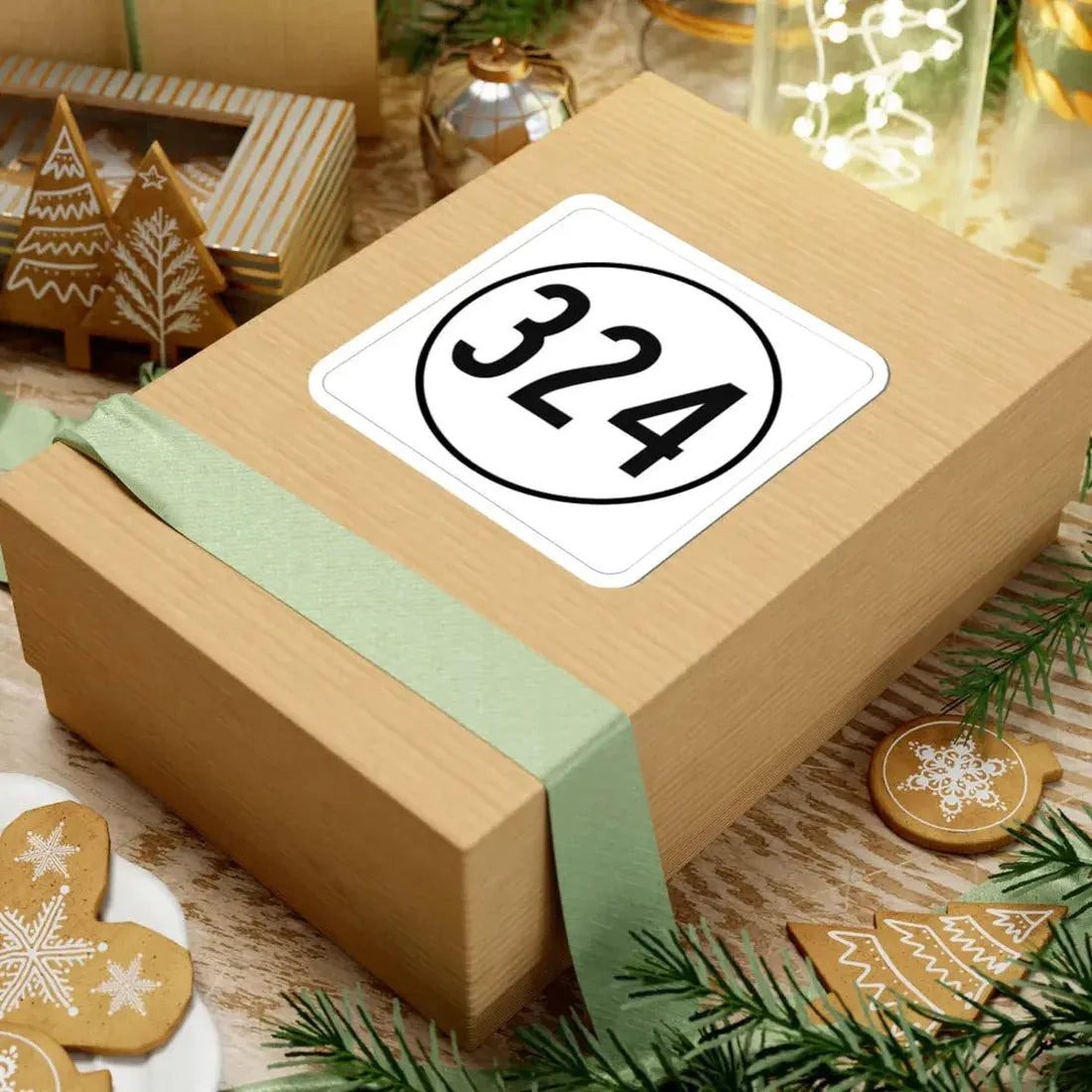 Iowa 324 1948 (Iowa) (Road Sign) STICKER Vinyl Kiss-Cut Decal - The Sticker Space