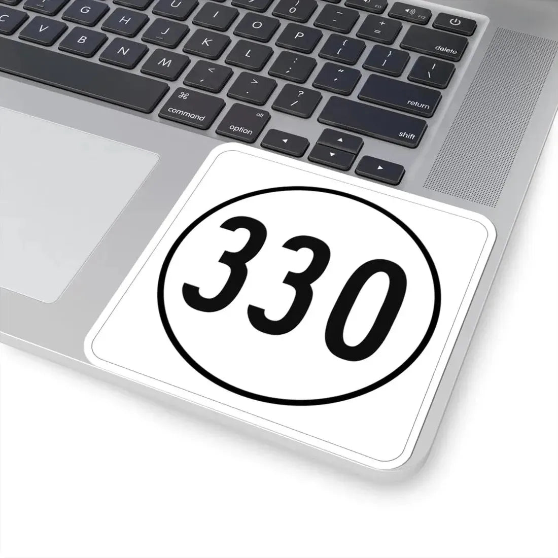 Iowa 330 1948 (Iowa) (Road Sign) STICKER Vinyl Kiss-Cut Decal - The Sticker Space