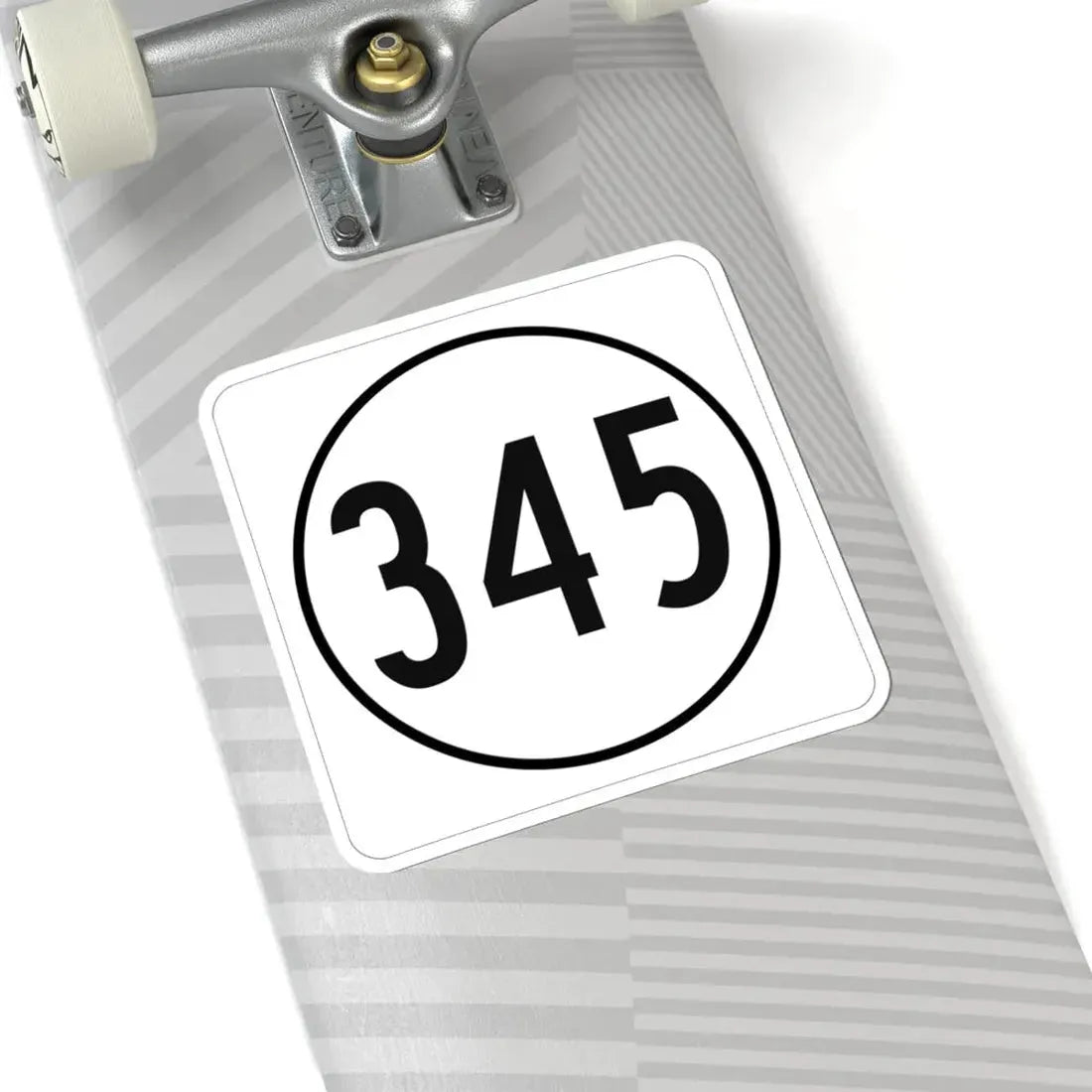 Iowa 345 1948 (Iowa) (Road Sign) STICKER Vinyl Kiss-Cut Decal - The Sticker Space