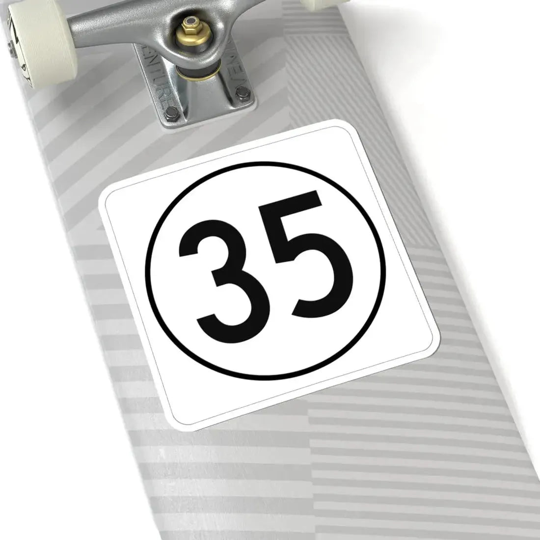 Iowa 35 1948 (Iowa) (Road Sign) STICKER Vinyl Kiss-Cut Decal - The Sticker Space