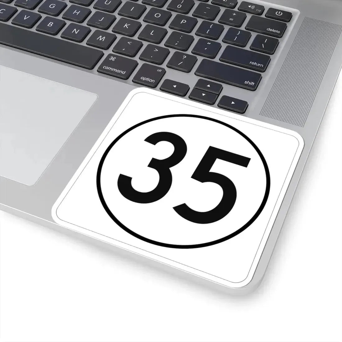 Iowa 35 1948 (Iowa) (Road Sign) STICKER Vinyl Kiss-Cut Decal - The Sticker Space