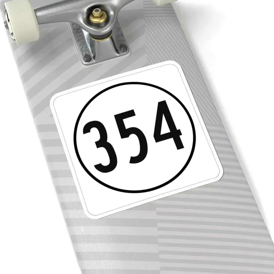 Iowa 354 1948 (Iowa) (Road Sign) STICKER Vinyl Kiss-Cut Decal - The Sticker Space