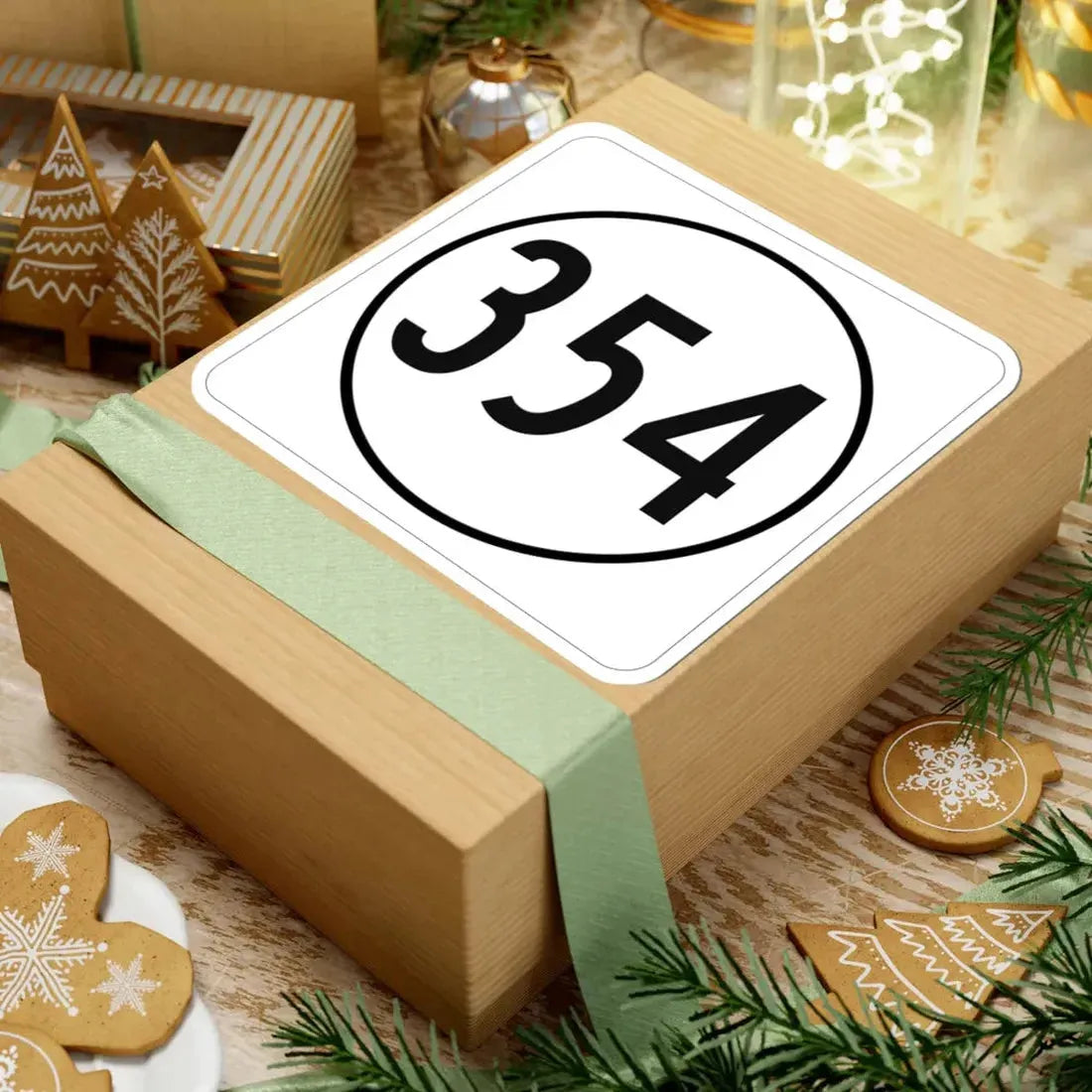 Iowa 354 1948 (Iowa) (Road Sign) STICKER Vinyl Kiss-Cut Decal - The Sticker Space