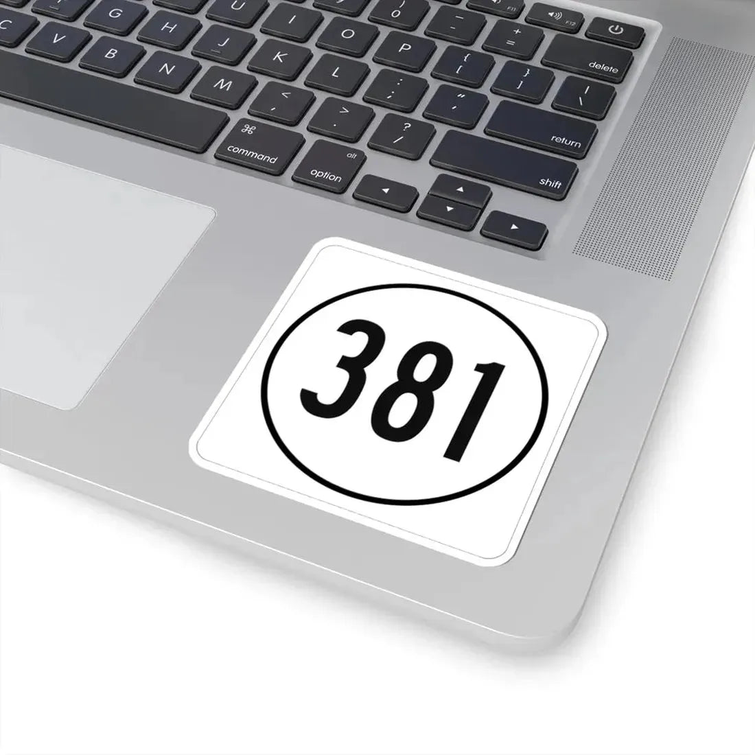 Iowa 381 1948 (Iowa) (Road Sign) STICKER Vinyl Kiss-Cut Decal - The Sticker Space