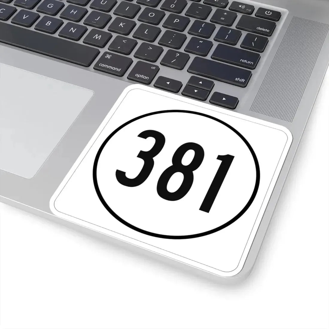 Iowa 381 1948 (Iowa) (Road Sign) STICKER Vinyl Kiss-Cut Decal - The Sticker Space