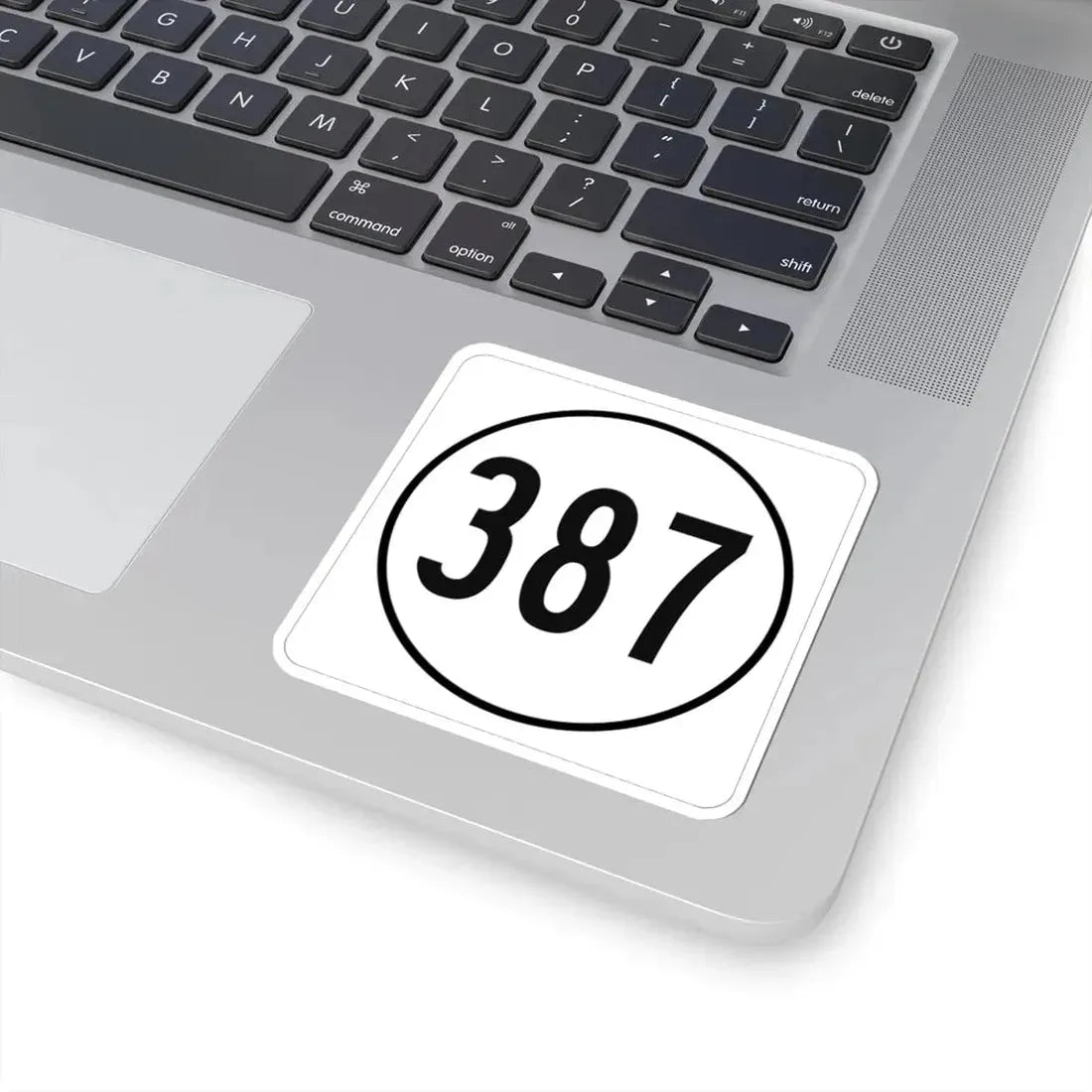 Iowa 387 1948 (Iowa) (Road Sign) STICKER Vinyl Kiss-Cut Decal - The Sticker Space