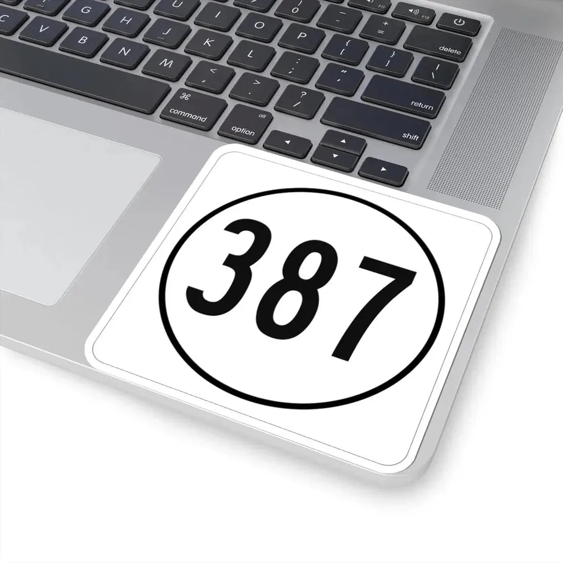 Iowa 387 1948 (Iowa) (Road Sign) STICKER Vinyl Kiss-Cut Decal - The Sticker Space