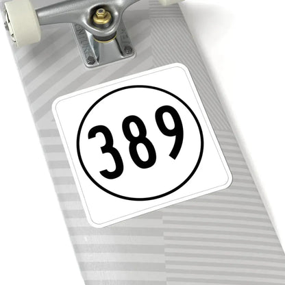 Iowa 389 1948 (Iowa) (Road Sign) STICKER Vinyl Kiss-Cut Decal - The Sticker Space