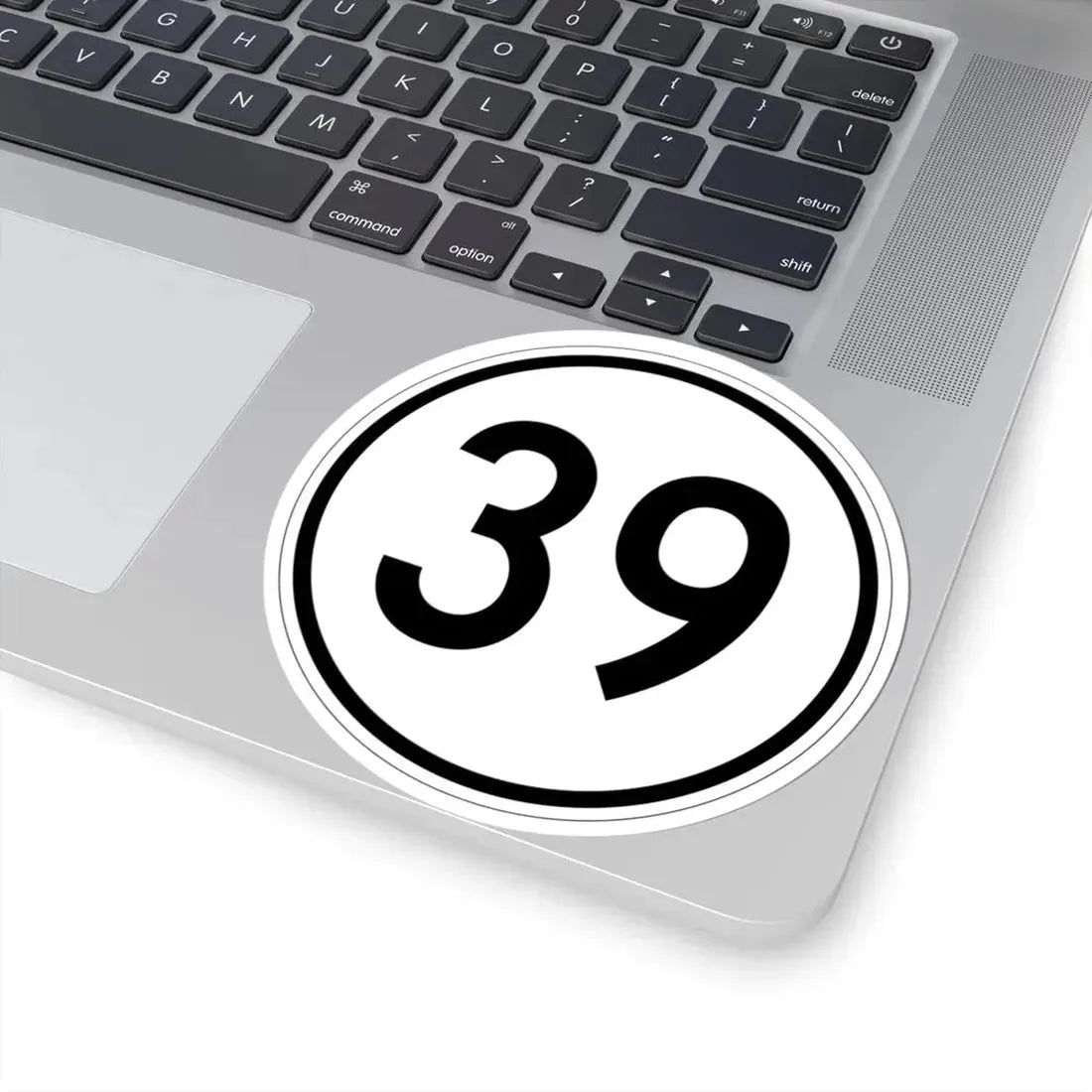 Iowa 39 1950 (Iowa) (Road Sign) STICKER Vinyl Kiss-Cut Decal - The Sticker Space