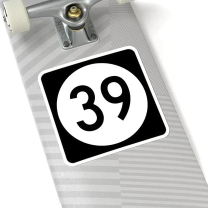 Iowa 39 (Iowa) (Road Sign) STICKER Vinyl Kiss-Cut Decal - The Sticker Space