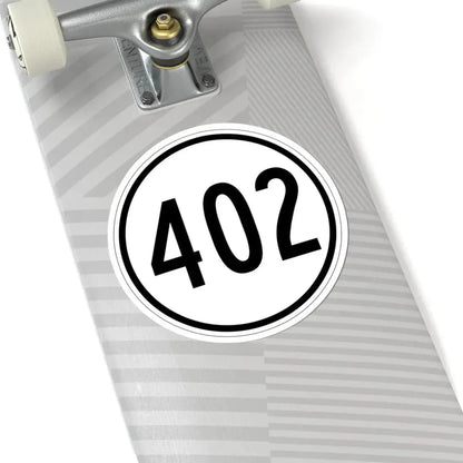 Iowa 402 1950 (Iowa) (Road Sign) STICKER Vinyl Kiss-Cut Decal - The Sticker Space