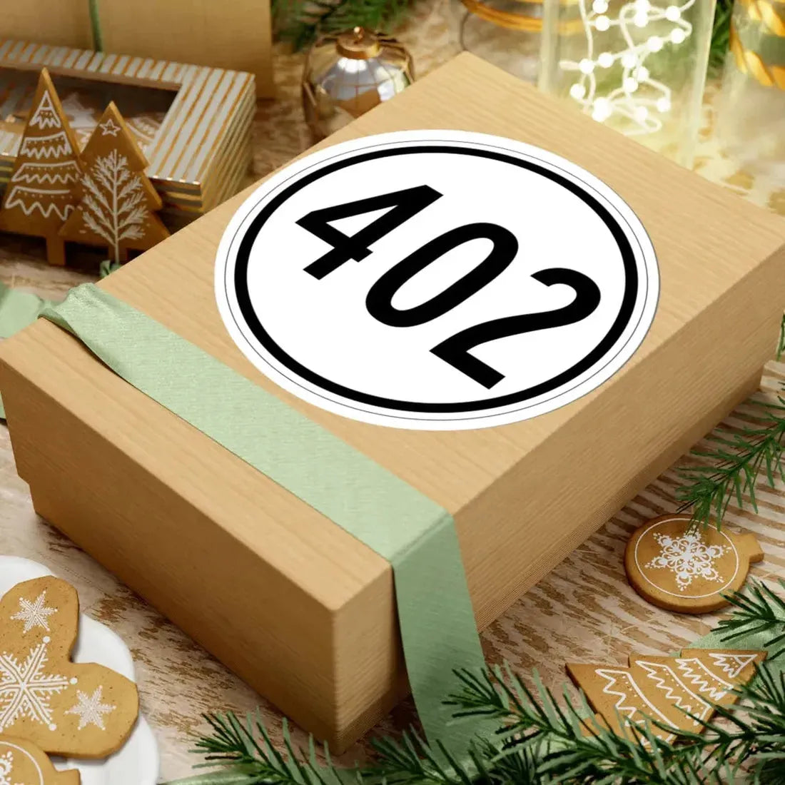 Iowa 402 1950 (Iowa) (Road Sign) STICKER Vinyl Kiss-Cut Decal - The Sticker Space