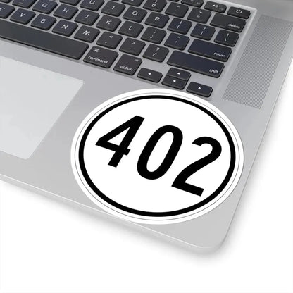 Iowa 402 1950 (Iowa) (Road Sign) STICKER Vinyl Kiss-Cut Decal - The Sticker Space