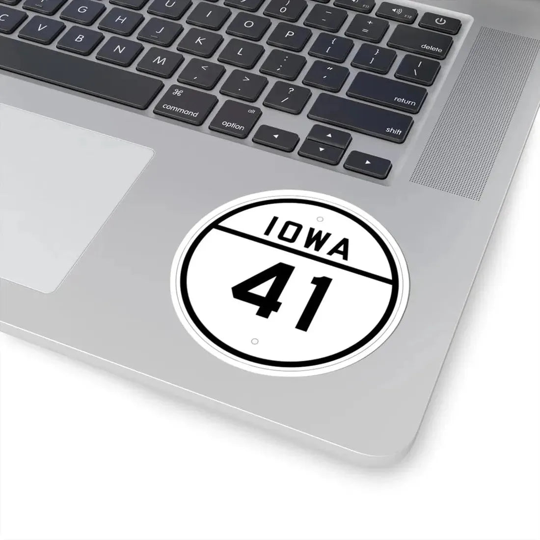 Iowa 41 1926 (Iowa) (Road Sign) STICKER Vinyl Kiss-Cut Decal - The Sticker Space