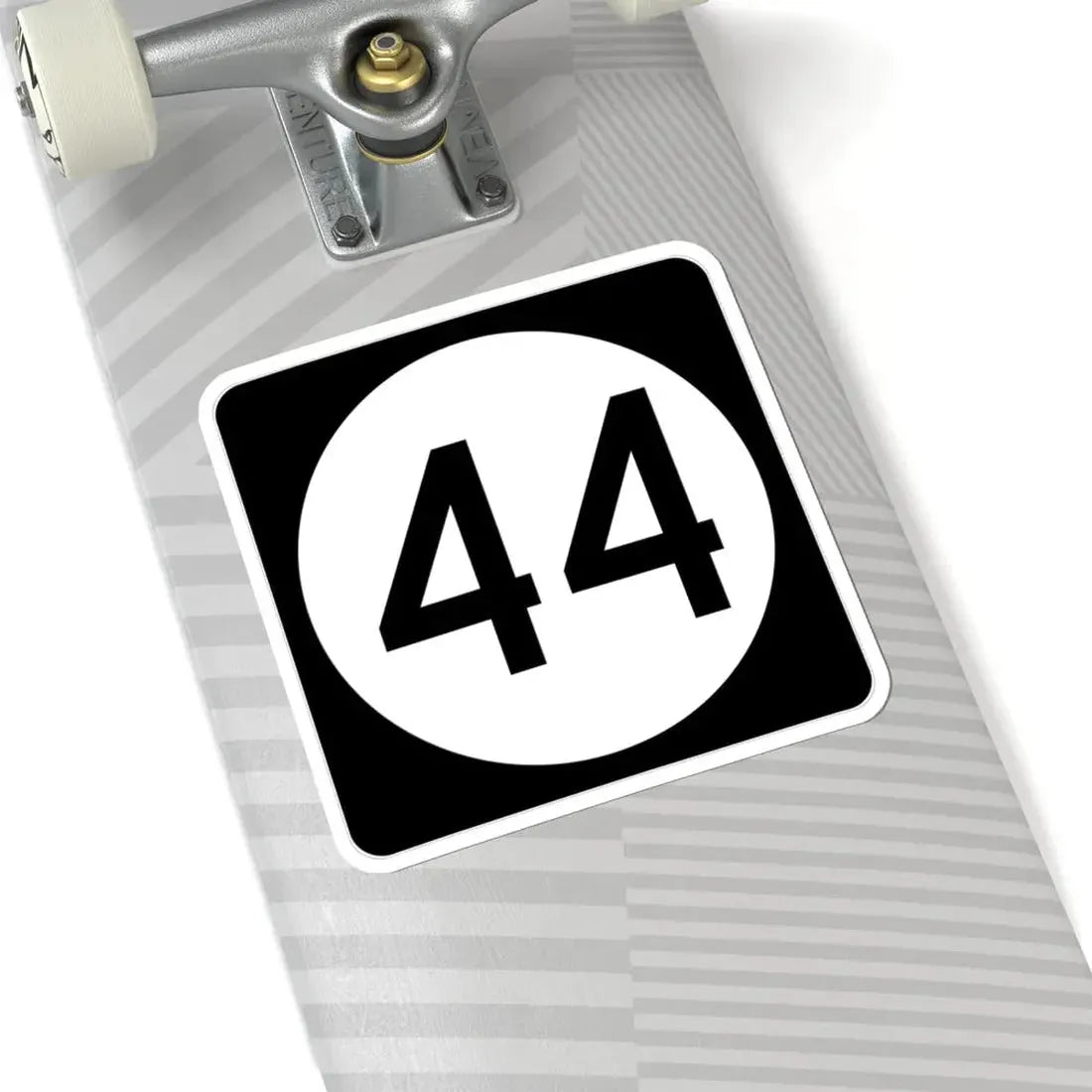 Iowa 44 (Iowa) (Road Sign) STICKER Vinyl Kiss-Cut Decal - The Sticker Space