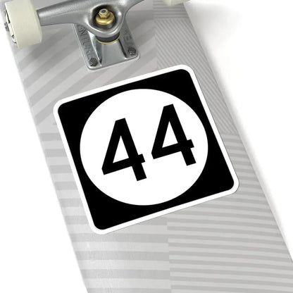Iowa 44 (Iowa) (Road Sign) STICKER Vinyl Kiss-Cut Decal - The Sticker Space
