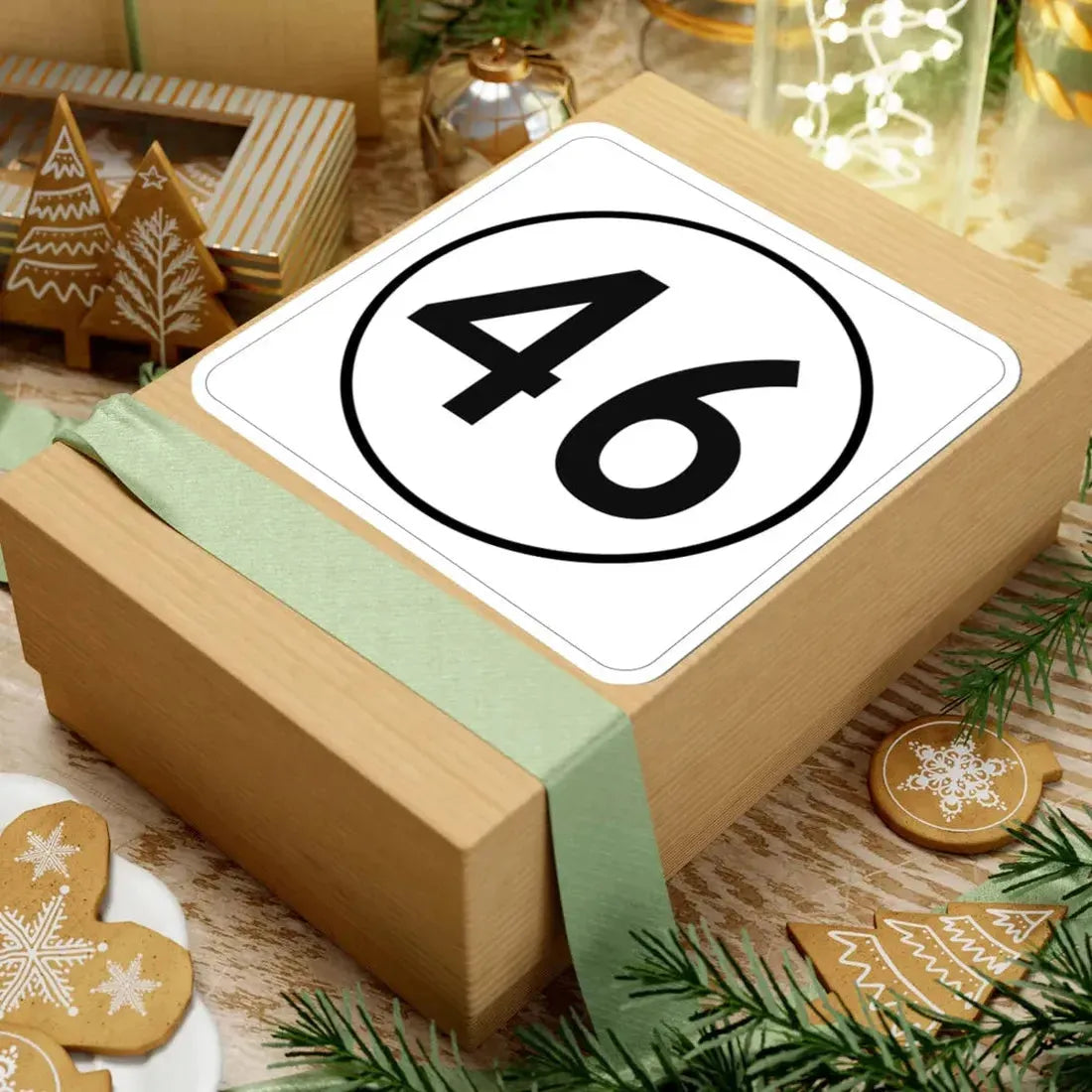 Iowa 46 1948 (Iowa) (Road Sign) STICKER Vinyl Kiss-Cut Decal - The Sticker Space