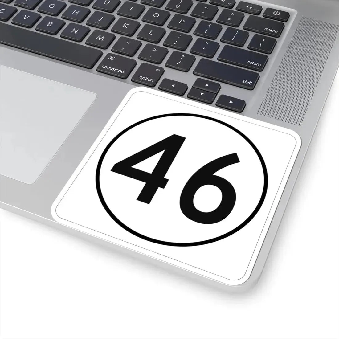 Iowa 46 1948 (Iowa) (Road Sign) STICKER Vinyl Kiss-Cut Decal - The Sticker Space