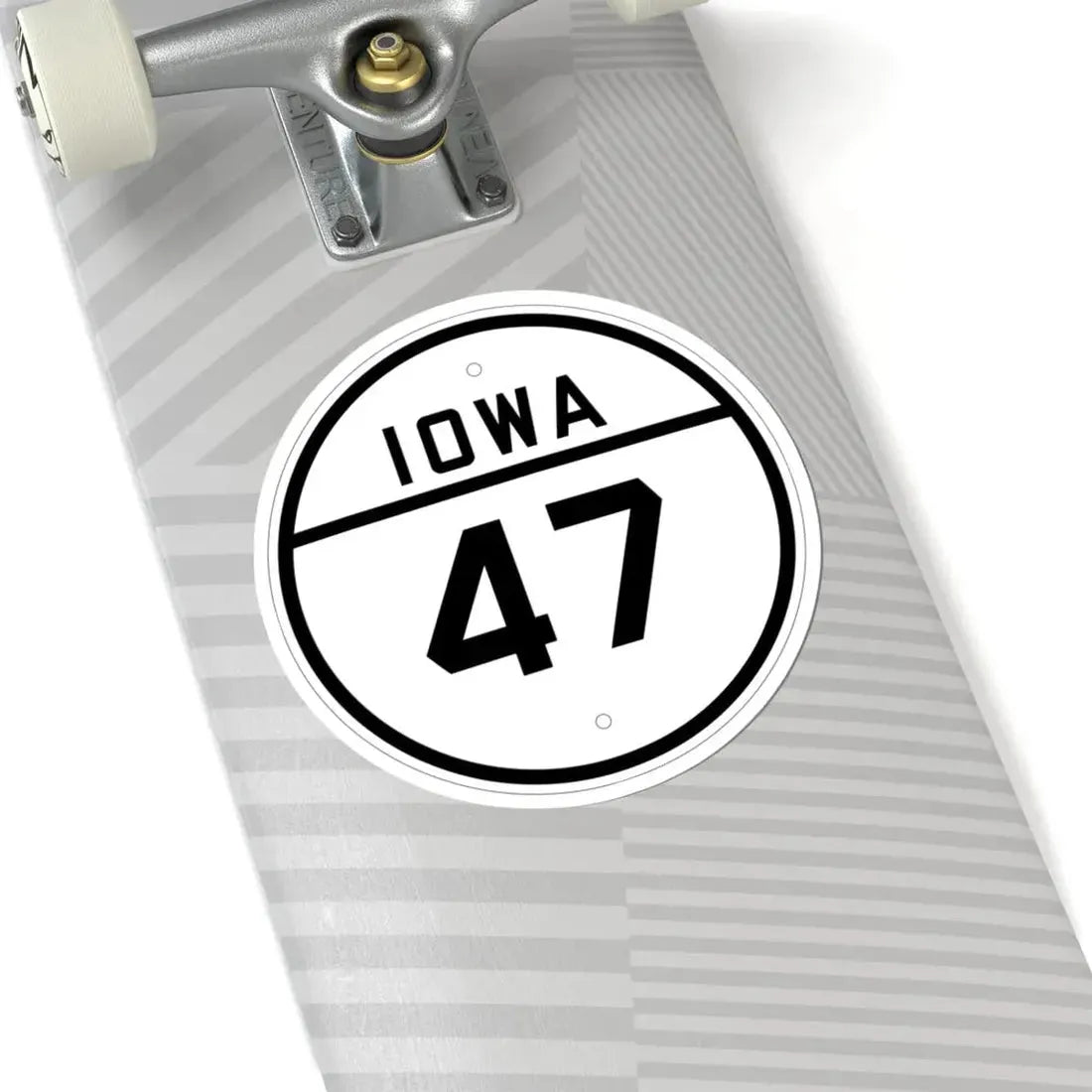 Iowa 47 1926 (Iowa) (Road Sign) STICKER Vinyl Kiss-Cut Decal - The Sticker Space