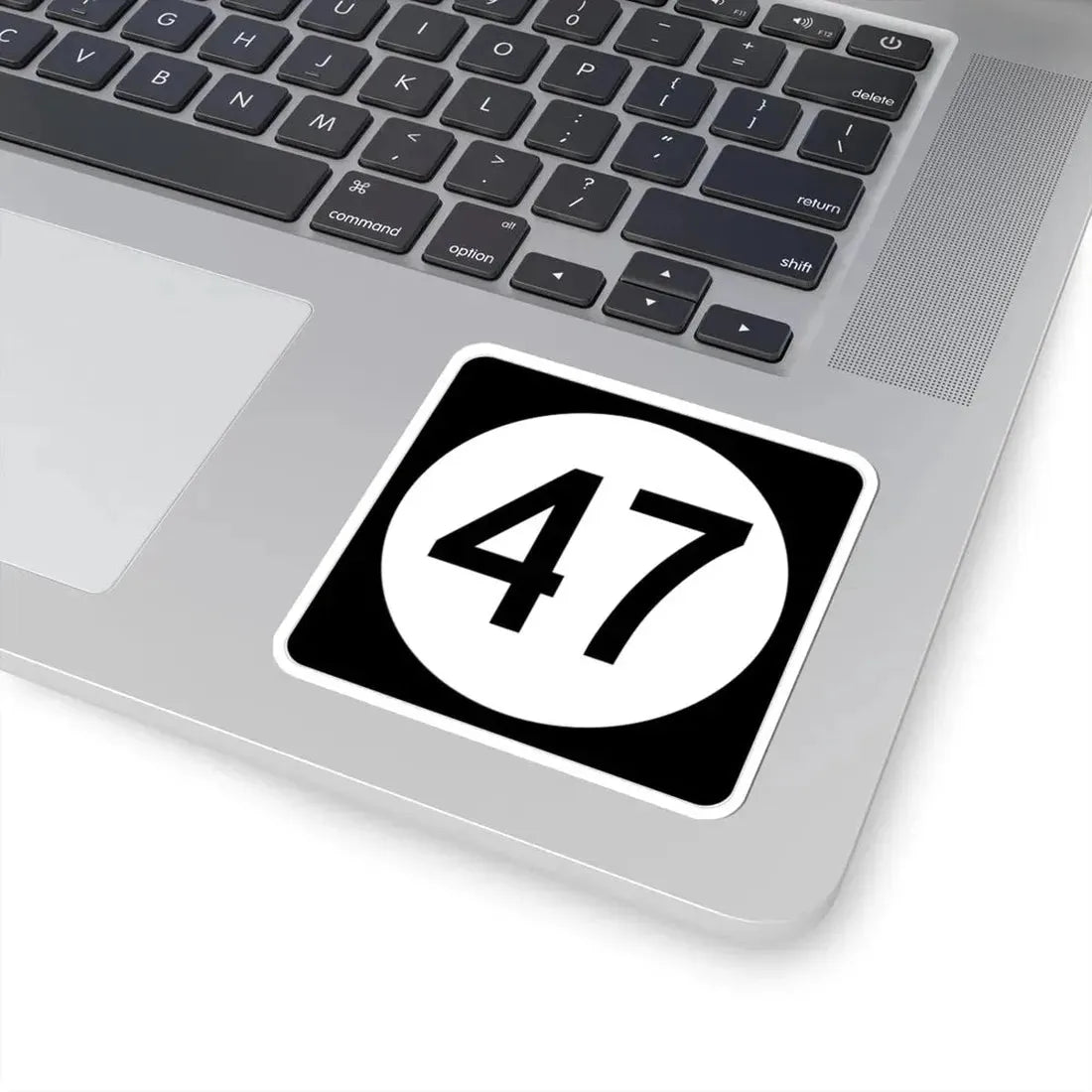 Iowa 47 (Iowa) (Road Sign) STICKER Vinyl Kiss-Cut Decal - The Sticker Space