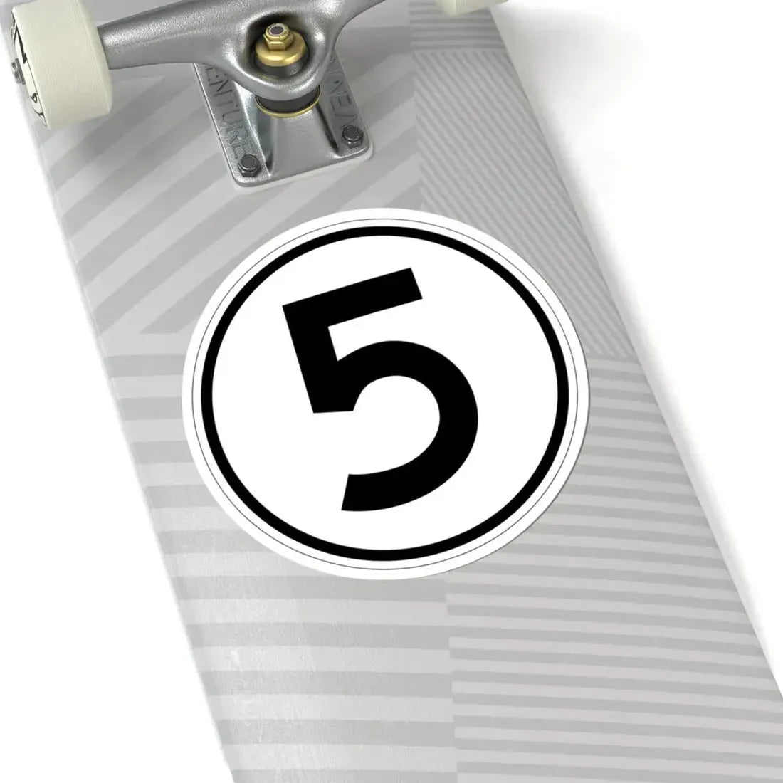 Iowa 5 1950 (Iowa) (Road Sign) STICKER Vinyl Kiss-Cut Decal - The Sticker Space