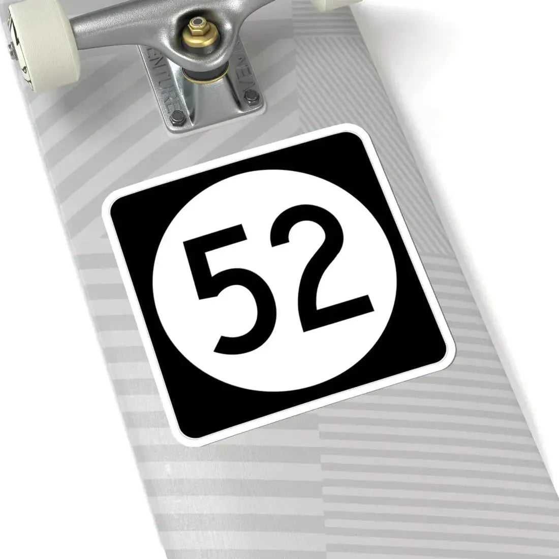 Iowa 52 (Iowa) (Road Sign) STICKER Vinyl Kiss-Cut Decal - The Sticker Space