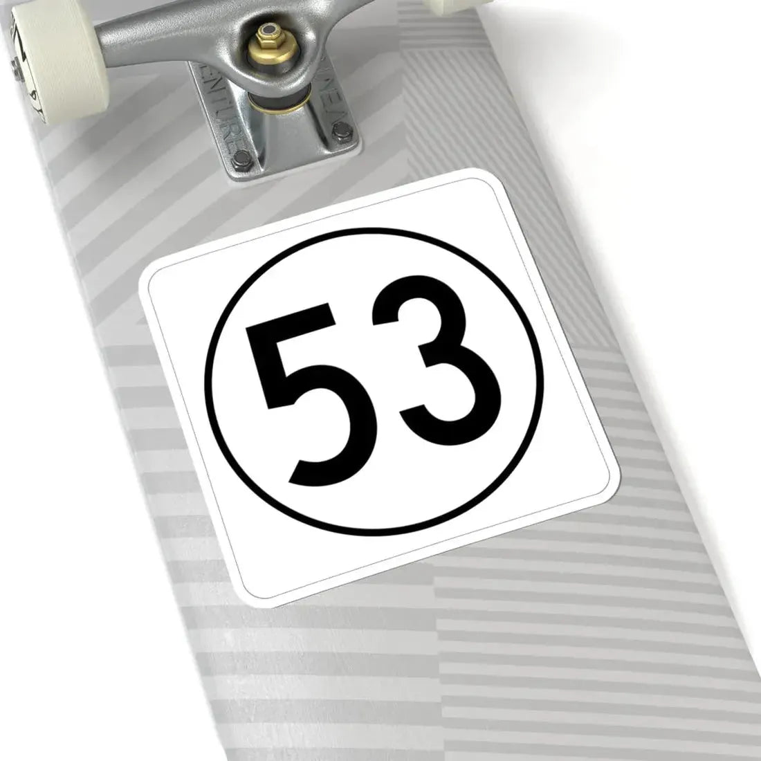 Iowa 53 1948 (Iowa) (Road Sign) STICKER Vinyl Kiss-Cut Decal - The Sticker Space