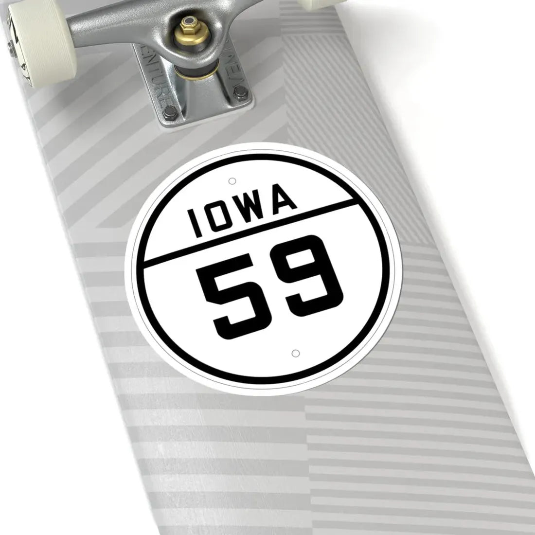 Iowa 59 1926 (Iowa) (Road Sign) STICKER Vinyl Kiss-Cut Decal - The Sticker Space