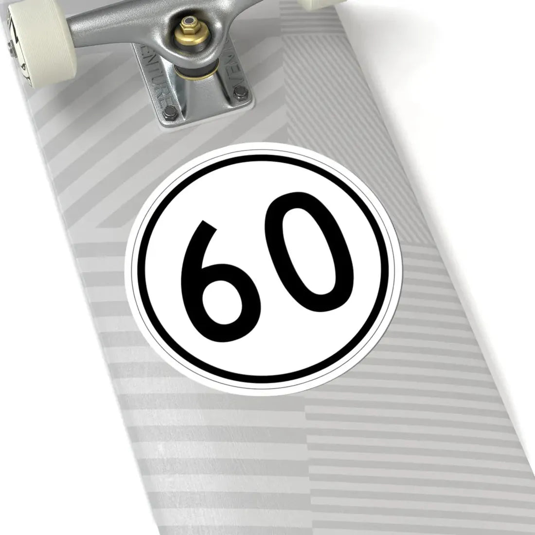 Iowa 60 1950 (Iowa) (Road Sign) STICKER Vinyl Kiss-Cut Decal - The Sticker Space