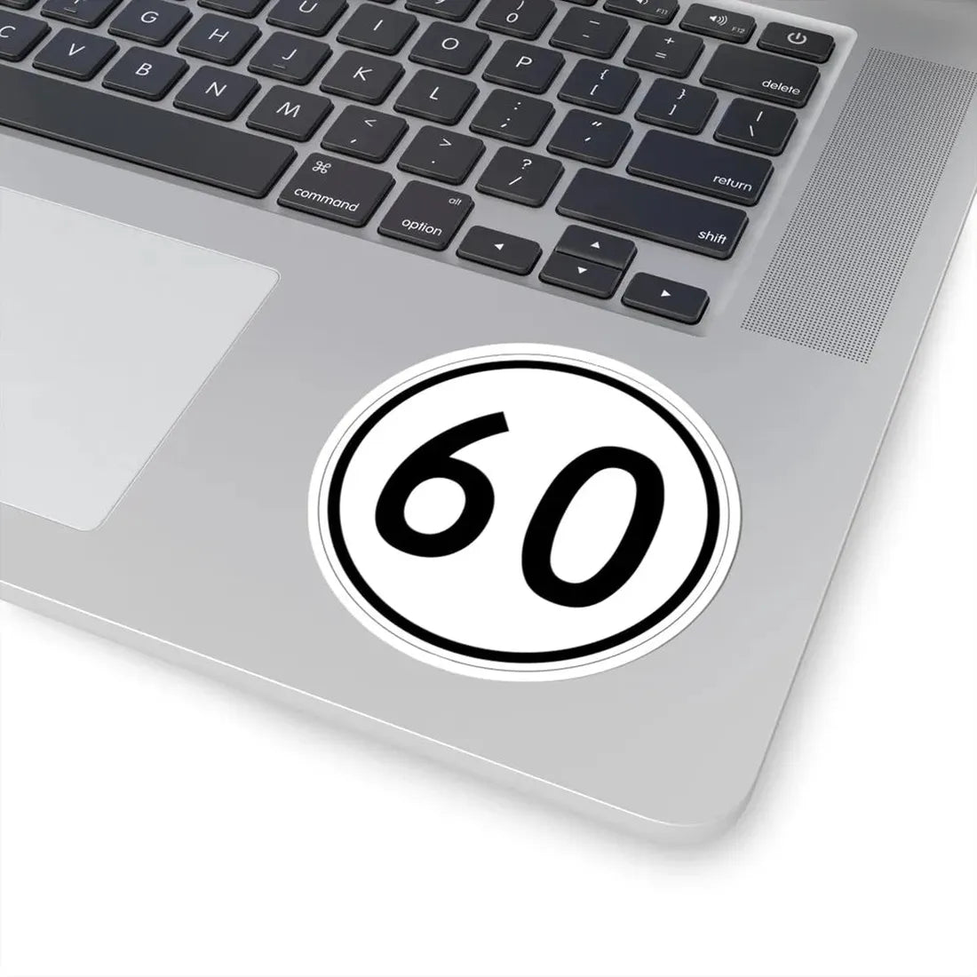 Iowa 60 1950 (Iowa) (Road Sign) STICKER Vinyl Kiss-Cut Decal - The Sticker Space