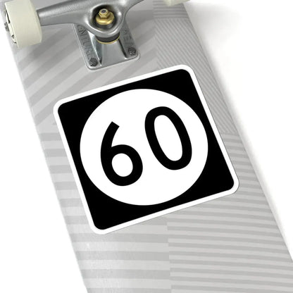 Iowa 60 (Iowa) (Road Sign) STICKER Vinyl Kiss-Cut Decal - The Sticker Space