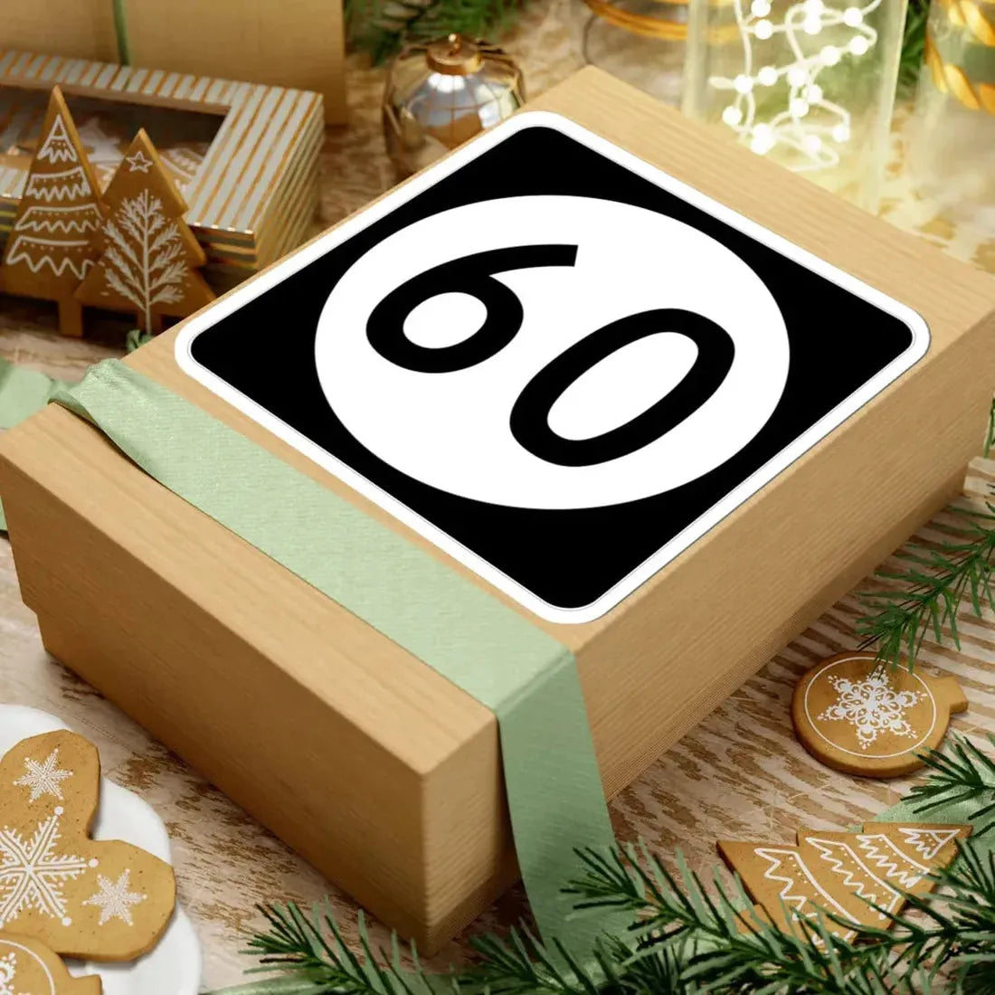 Iowa 60 (Iowa) (Road Sign) STICKER Vinyl Kiss-Cut Decal - The Sticker Space