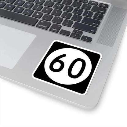 Iowa 60 (Iowa) (Road Sign) STICKER Vinyl Kiss-Cut Decal - The Sticker Space