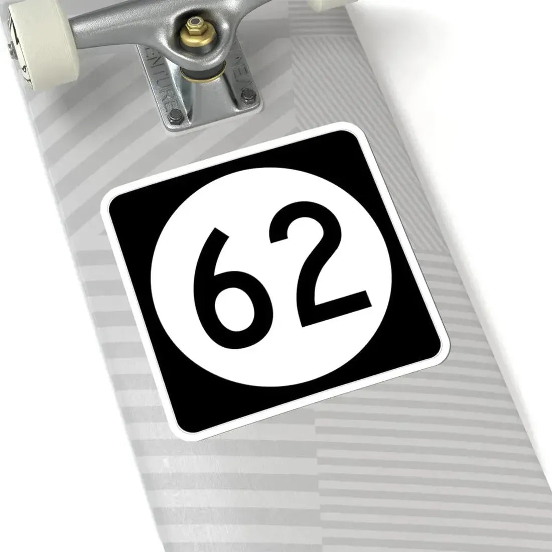 Iowa 62 (Iowa) (Road Sign) STICKER Vinyl Kiss-Cut Decal - The Sticker Space