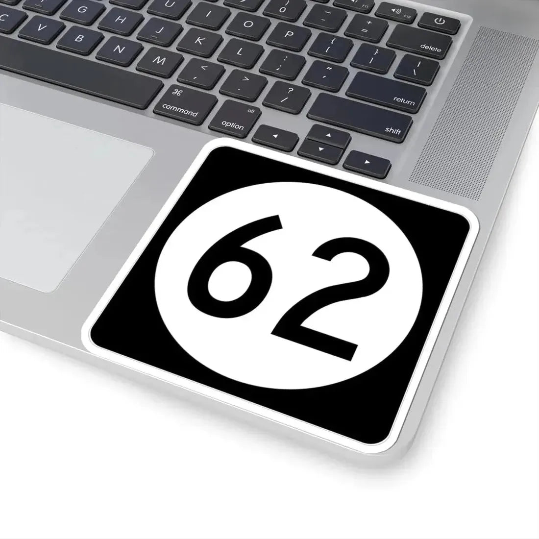 Iowa 62 (Iowa) (Road Sign) STICKER Vinyl Kiss-Cut Decal - The Sticker Space