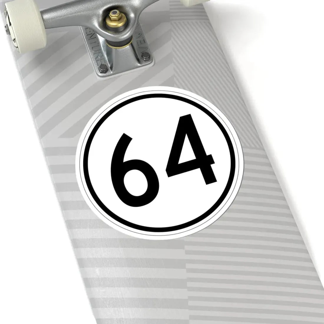 Iowa 64 1950 (Iowa) (Road Sign) STICKER Vinyl Kiss-Cut Decal - The Sticker Space