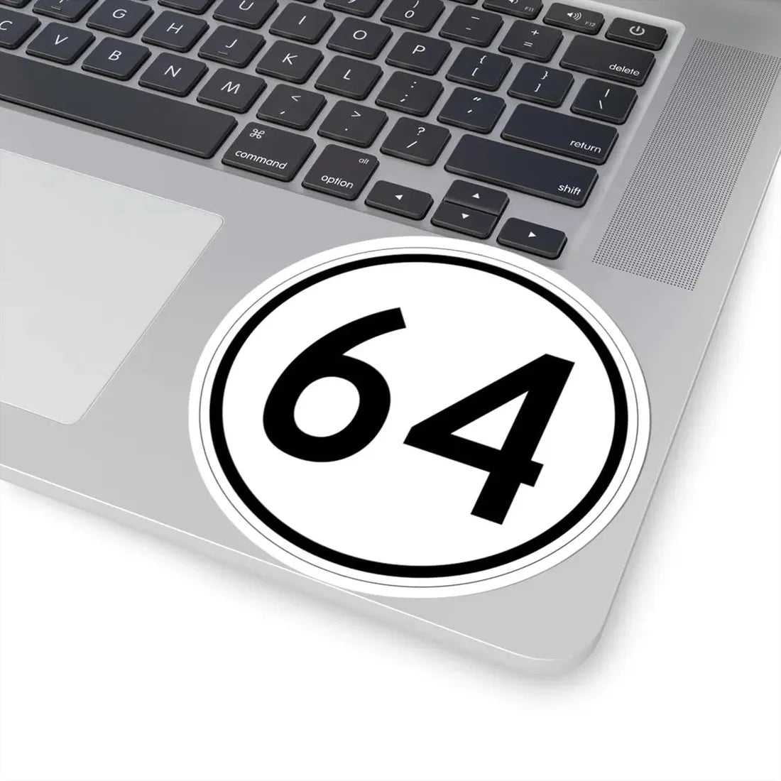 Iowa 64 1950 (Iowa) (Road Sign) STICKER Vinyl Kiss-Cut Decal - The Sticker Space