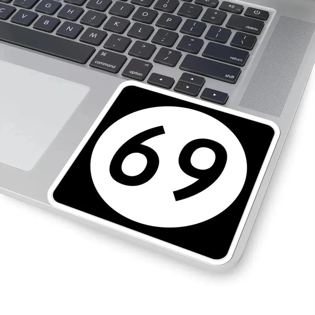 Iowa 69 (Iowa) (Road Sign) STICKER Vinyl Kiss-Cut Decal - The Sticker Space