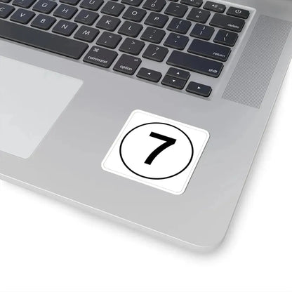 Iowa 7 1948 (Iowa) (Road Sign) STICKER Vinyl Kiss-Cut Decal - The Sticker Space