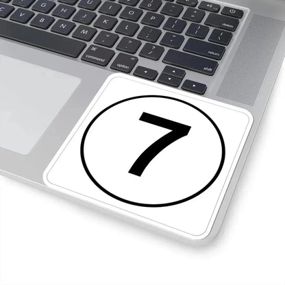 Iowa 7 1948 (Iowa) (Road Sign) STICKER Vinyl Kiss-Cut Decal - The Sticker Space