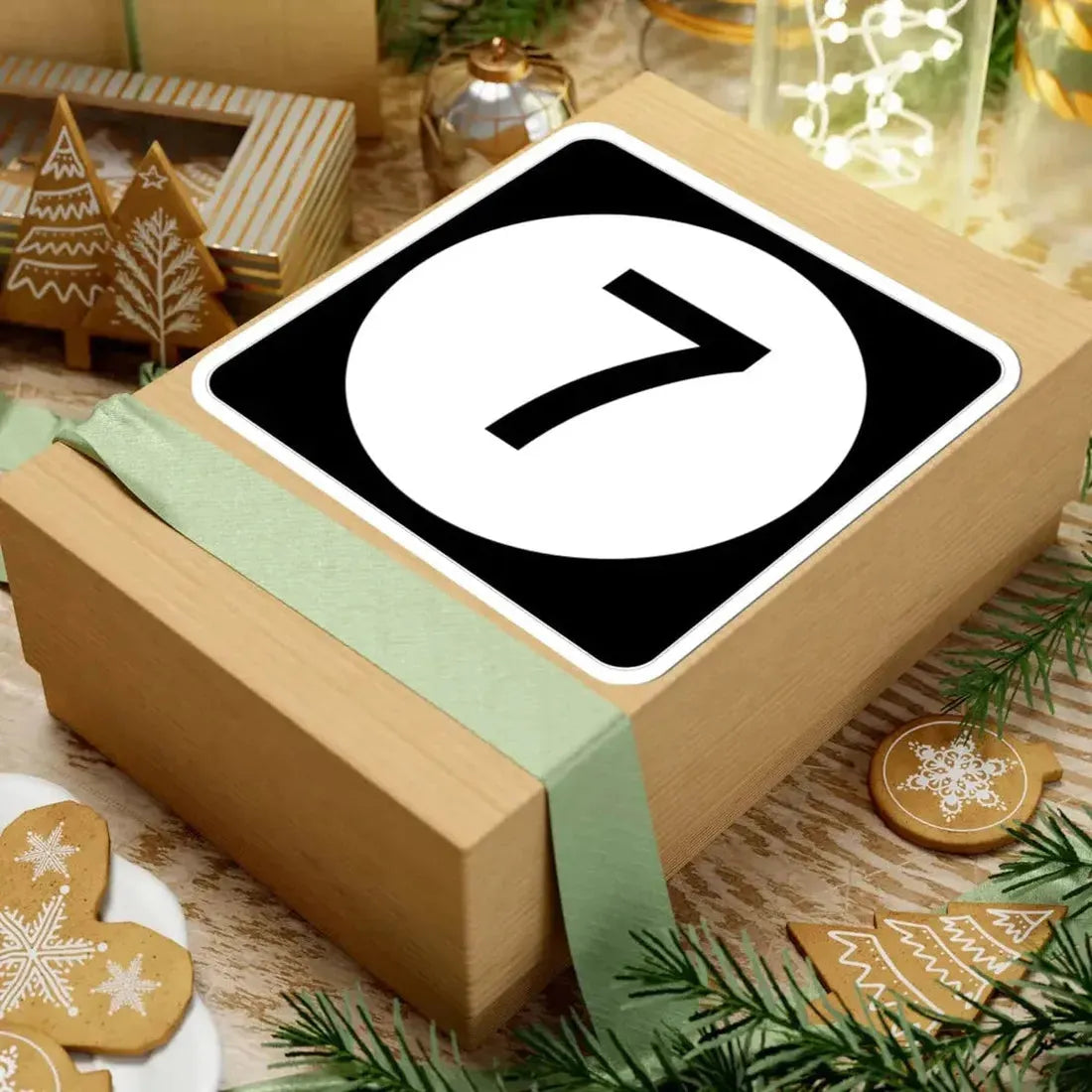 Iowa 7 (Iowa) (Road Sign) STICKER Vinyl Kiss-Cut Decal - The Sticker Space