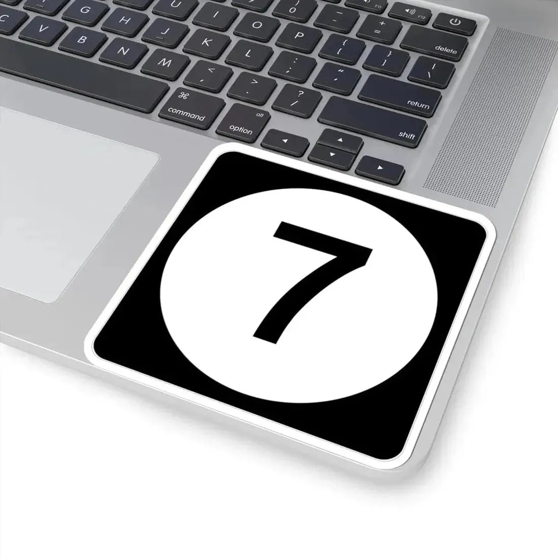 Iowa 7 (Iowa) (Road Sign) STICKER Vinyl Kiss-Cut Decal - The Sticker Space